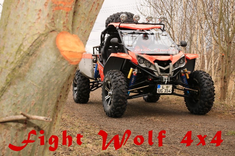 Deutsche Alternative zu Polaris, CanAm, Arctic Cat und Anderen - der Fight_Wolf_4x4 mit Straenzulassung